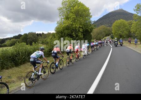 ©PHOTOPQR/LA MONTAGNE/Richard BRUNEL ; ; 11/09/2020 ; Radtour De France Etape Chatel-Guyon Puy Mary, le 11/09/2020 Foto R Brunel - Tour de France 2020, 13. Etappe auf sept 10. 2020 Châtel-Guyon - Puy-Mary Stockfoto