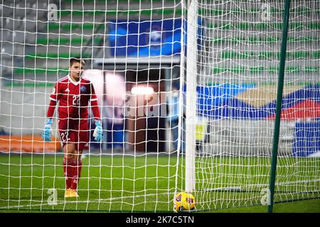 ©PHOTOPQR/LE TELEGRAM/Nicolas Creach ; ; Fußball (56) Stade La Rabine ( Vannes ) LE 01122020 Qualifikation à l’Euro Frankreich / Kasachstan La gardienne du Kasachstan Irina Sandalova Frankreich / Kasachstan Qualifikationsspiel für Euro Stockfoto