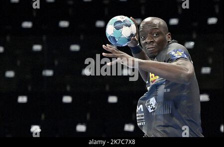 ©PHOTOPQR/OUEST FRANKREICH/jerome fouquet ; NANTES ; 09/12/2020 ; Handball. EHF. HBC Nantes / Zaparozhye Olivier Nyokas Foto:jerome fouquet/Ouest-france Stockfoto