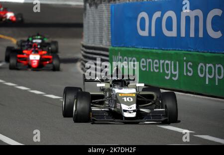 ©PHOTOPQR/NICE MATIN/Jean François Ottonello ; Monaco ; 20/05/2021 ; OTTONELLO JEAN-FRANCOIS - jeudi 20 Mai 2021 à Monaco - 78ème Grand Prix de Monaco 2021 - Formule Regional by Alpine - 10 Hadrien David / R-Ace GP - Mai 20. 2021 Tests nach dem Monaco F1 GP Stockfoto