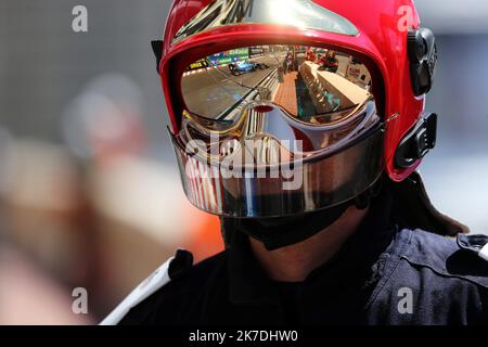 ©PHOTOPQR/NICE MATIN/Dylan Meiffret ; Monaco ; 21/05/2021 ; MEIFFRET DYLAN, Vendredi 21 Mai 2021 à Monaco - 78ème Grand Prix de Monaco 2021 - Formule 2 Course 1. Stockfoto