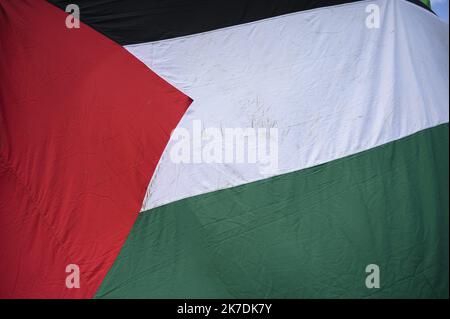 ©Julien Mattia / Le Pictorium/MAXPPP - Julien Mattia / Le Pictorium - 22/5/2021 - Frankreich / Ile-de-France / Paris - Manifestation pro-Palestinienne sur la Place de la Republique a Paris, le 22 Mai 2021 / 22/5/2021 - Frankreich / Ile-de-France (Region) / Paris - pro-palästinensische Demonstration auf dem Place de la Republique in Paris, 22. Mai 2021 Stockfoto