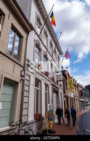 ©Arnaud BEINAT/Maxppp. 2021/05/24 Poperinge, Flandres, Belgique. Das Talbot-Haus fut un lieu de détente connu de tous les soldats du CommenWealth durant la Grande guerre dans les Flandres. Stockfoto