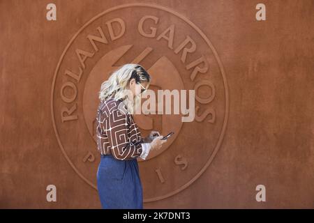 ©PHOTOPQR/LE PARISIEN/olivier corsan ; Paris ; 30/05/2021 ; Paris, Frankreich, le 30 Mai 2021. Tournoi Open du Grand Chelem sur terre battue de Roland Garros Mary Pierce, l'ancienne Championne die French Open 2021 bei Roland Garros am 30. Mai 2021 in Paris, Frankreich Stockfoto