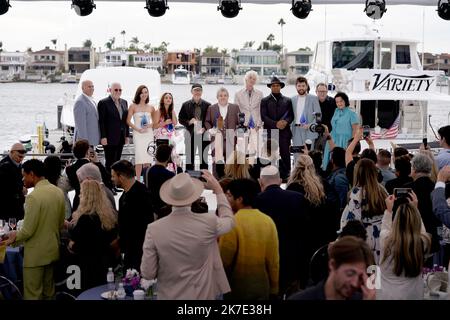 Backstage beim Newport Beach Film Festival Honors Event 2022 Stockfoto