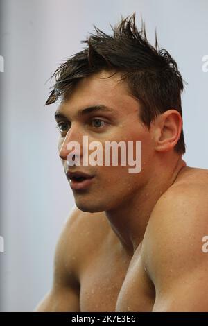 ©PHOTOPQR/LE COURRIER PICARD/HASLIN ; Chartres ; 18/06/2021 ; 18/06/21 Championnats de France de natation Grand Bassin à Chartres Maxime Grousset (Amiens) Foto Fred HASLIN - 2021/06/18. Französische Schwimmmeisterschaften Stockfoto