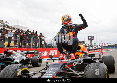 # 33 Max Verstappen (NED, Red Bull Racing), F1 Grand Prix von Frankreich auf dem Circuit Paul Ricard am 20. Juni 2021 in Le Castellet, Frankreich. (Foto von HOCH ZWEI) Stockfoto