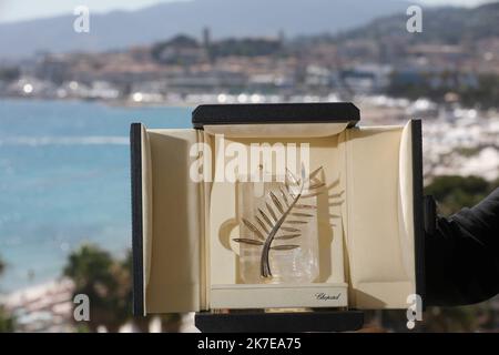 ©PHOTOPQR/NICE MATIN/Botella Sébastien ; Cannes ; 06/07/2021 ; Palme d'Or du Festival de Cannes 2021 74. alljährlich Cannes Film Festival on July 06, 2021 in Cannes, France Stockfoto