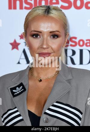 17.. Oktober 2022. London, Großbritannien. Kimberly Hart-Simpson bei der Ankunft bei den Inside Soap Awards 2022, 100 Wardour St, London. Quelle: Doug Peters/EMPICS/Alamy Live News Stockfoto