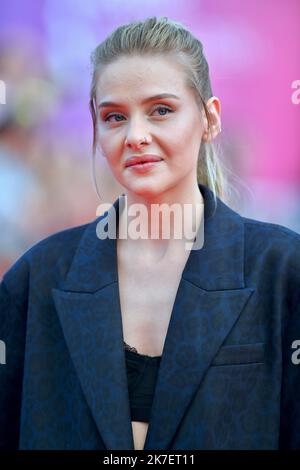 ©FRANCK CASTEL/MAXPPP - das Deauville American Film Festival 47. 2021. 2021.09.11. ABSCHLUSSFEIER DES DEAUVILLE AMERICAN FILM FESTIVAL 47TH. Les choses Humaines Premiere und Abschluss . Stockfoto