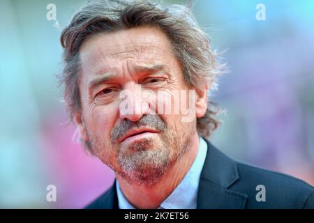 ©FRANCK CASTEL/MAXPPP - das Deauville American Film Festival 47. 2021. 2021.09.11. ABSCHLUSSFEIER DES DEAUVILLE AMERICAN FILM FESTIVAL 47TH. Les choses Humaines Premiere und Abschluss . Stockfoto