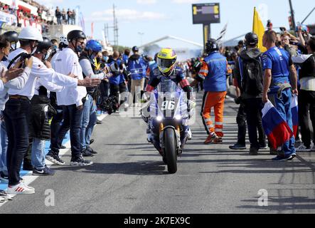 ©PHOTOPQR/NICE MATIN/Frank Muller ; le castellet ; 19/09/2021 ; bol d'Or 2021 Schaltung paul ricard dimanche arrivée Stockfoto