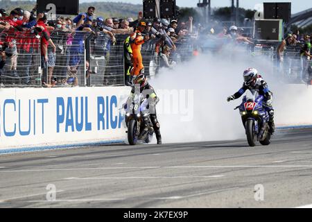 ©PHOTOPQR/NICE MATIN/Frank Muller ; le castellet ; 19/09/2021 ; bol d'Or 2021 Schaltung paul ricard dimanche arrivée Stockfoto