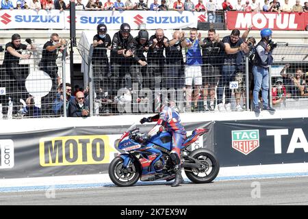 ©PHOTOPQR/NICE MATIN/Frank Muller ; le castellet ; 19/09/2021 ; bol d'Or 2021 Schaltung paul ricard dimanche arrivée Stockfoto