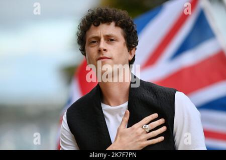 ©FRANCK CASTEL/MAXPPP - 32. Dinard British Film Festival. Finnegan Oldfield Stockfoto