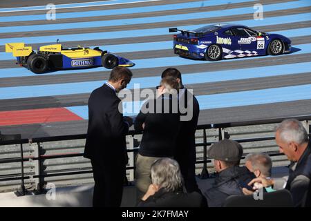 ©PHOTOPQR/NICE MATIN/Luc Boutria ; ; 19/11/2021 ; AU CIRCUIT DU CASTELLET LA VENTE DE VOITURE DE LUXE DE CHEIZ SOTHEBYS Le Castellet, Frankreich Nov 19. 2021. Circuit du Castellet : Oldtimer-Auktion organisiert von SOTHEBY'S. Stockfoto