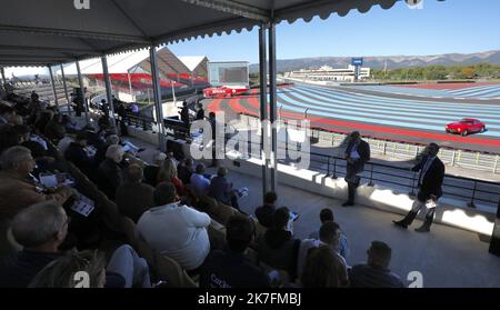 ©PHOTOPQR/NICE MATIN/Luc Boutria ; ; 19/11/2021 ; AU CIRCUIT DU CASTELLET LA VENTE DE VOITURE DE LUXE DE CHEIZ SOTHEBYS Le Castellet, Frankreich Nov 19. 2021. Circuit du Castellet : Oldtimer-Auktion organisiert von SOTHEBY'S. Stockfoto