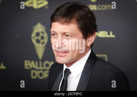 ©PHOTOPQR/LE PARISIEN/Fred Dugit ; Paris ; 29/11/2021 ; Sport Théâtre du Chatelet (Paris 1er), le 29 novembre 2021 Cérémonie du Ballon d'Or Leonardo Photo LP / Fred Dugit Stockfoto