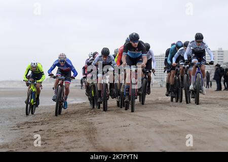 ©PHOTOPQR/VOIX DU Nord/Marc Demeure ; 12/12/2021 ; Dunkerque le 12/12/ 2021 Championnat d'Europe de Beach Cross. Foto MARC DEMEURE / La Voix Du Nord. Stockfoto