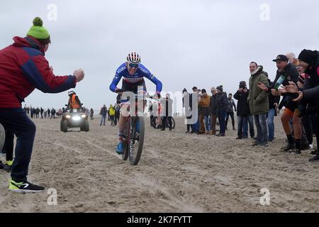 ©PHOTOPQR/VOIX DU Nord/Marc Demeure ; 12/12/2021 ; Dunkerque le 12/12/ 2021 Championnat d'Europe de Beach Cross. Foto MARC DEMEURE / La Voix Du Nord. Stockfoto