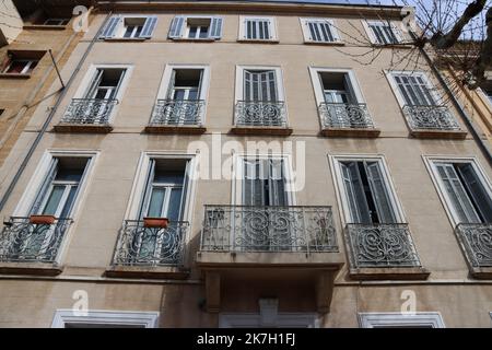 ©Sylvestre/MAXPPP - aubagne France 31/03/2022 ; SYLVESTRE / MAXPPP aubagne. maison de marcel pagnol - die kleine Welt von Marcel Pagnol im Aubagne Museum Frankreich, 31. März 2022 Stockfoto