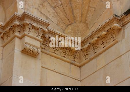 ©Sylvestre/MAXPPP - aubagne France 31/03/2022 ; SYLVESTRE / MAXPPP aubagne.chateau de la buzine,musée marcel pagnol - die kleine Welt von Marcel Pagnol im Aubagne Museum Frankreich, 31. März 2022 Stockfoto