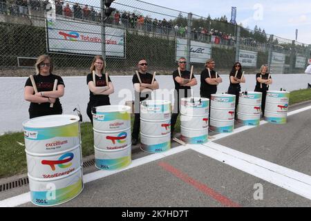 ©PHOTOPQR/LE COURRIER PICARD/HASLIN ; Spa ; 07/05/2022 ; 07/05/22 Automobile championnat du monde d'Endurance Les 6 heures de Spa Francorchamps Le groupe Bidons de Corbie Foto Fred Haslin Stockfoto