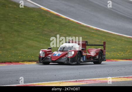 ©PHOTOPQR/LE COURRIER PICARD/HASLIN ; Spa ; 07/05/2022 ; 07/05/22 Automobile championnat du monde d'Endurance Les 6 heures de Spa Francorchamps Sebastien OgierTeam Richard Mille Racing LMP2 Foto Fred Haslin Stockfoto