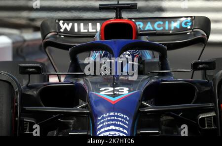 ©PHOTOPQR/NICE MATIN/Jean François Ottonello Dylan Meiffret ; Monaco ; 27/05/2022 ; 79eme Grand prix de Monaco - Formule 1 - 23 Alexander ALBON THA Williams Racing Stockfoto