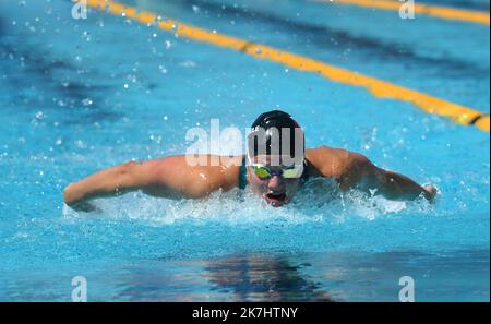 ©PHOTOPQR/L'INDEPENDANT/CLEMENTZ MICHEL ; CANET EN ROUSSILLON ; 28/05/2022 ; SPORT / NATATION / CIRCUIT MARE NOSTRUM / 34EME MEETING INTERNATIONAL DE NATATION DE CANET-EN-ROUSSILLON / CENTRE DE NATATION ARLETTE FRANCO / MARIE WATTEL / CN MARSEILLE - 34TH INTERNATIONALES SCHWIMMTREFFEN IN CANET-EN-ROUSSILLON Stockfoto