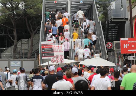 ©PHOTOPQR/NICE MATIN/Jean François Ottonello Dylan Meiffret ; Monaco ; 27/05/2022 ; 79e Grand prix de Monaco, Ambiance Stockfoto