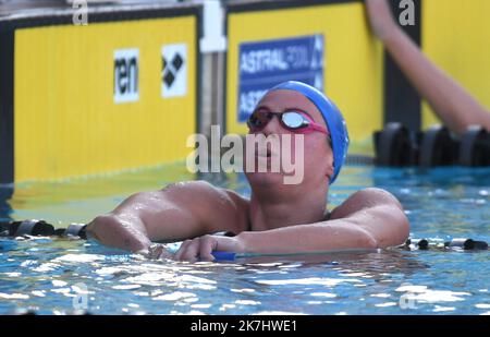 ©PHOTOPQR/L'INDEPENDANT/CLEMENTZ MICHEL ; CANET EN ROUSSILLON ; 28/05/2022 ; SPORT / NATATION / CIRCUIT MARE NOSTRUM / 34EME MEETING INTERNATIONAL DE NATATION DE CANET-EN-ROUSSILLON / CENTRE DE NATATION ARLETTE FRANCO / CHARLOTTE MOTORHAUBE - 34TH INTERNATIONALES SCHWIMMTREFFEN IN CANET-EN-ROUSSILLON Stockfoto