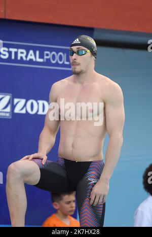 ©PHOTOPQR/L'INDEPENDANT/CLEMENTZ MICHEL ; CANET EN ROUSSILLON ; 29/05/2022 ; SPORT / NATATION / CIRCUIT MARE NOSTRUM / 34EME MEETING INTERNATIONAL DE NATATION DE CANET-EN-ROUSSILLON / CENTRE DE NATATION ARLETTE FRANCO / MAXIME GROUSSET / CS CLICHY 92 Stockfoto