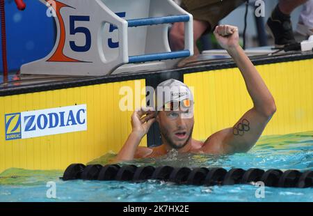 ©PHOTOPQR/L'INDEPENDANT/CLEMENTZ MICHEL ; CANET EN ROUSSILLON ; 29/05/2022 ; SPORT / NATATION / CIRCUIT MARE NOSTRUM / 34EME MEETING INTERNATIONAL DE NATATION DE CANET-EN-ROUSSILLON / CENTRE DE NATATION ARLETTE FRANCO / DAMIEN JOLY / STADE DE VANVES Stockfoto