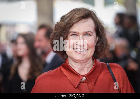 ©PHOTOPQR/LE PARISIEN/Fred Dugit ; Cannes ; 28/05/2022 ; Cuture / Cinéma Palais des Festivals à Cannes (06), le 28 Mai 2022 Palmares du 75e fesival du Film international de Cannes Anne Le NY Photo LP / Fred Dugit Stockfoto