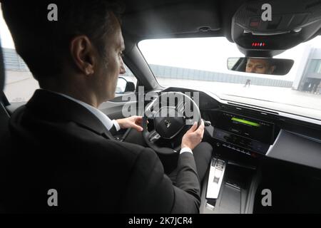 ©PHOTOPQR/L'ALSACE/Vincent VOEGTLIN ; Vélizy-Villacoublay ; le 20 juin 2022. STELLANTIS - NOUVELLE PEUGEOT 408 Velizy Villacoublay, Frankreich, juni 20. 2022. Präsentation des neuen Autos Peugeot - 408 - von Stellantis Stockfoto