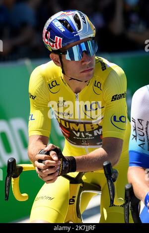 ©PHOTOPQR/VOIX DU NORD/PASCAL BONNIERE ; 05/07/2022 ; DUNKERQUE 05.07.2022 Sport - cyclisme - Tour france - 4eme etpae entre Dunkerque et Calais PHOTO PASCAL BONNIERE / LA VOIX DU Nord - die Ausgabe 109. des Radrennens der Tour de France findet vom 01. Bis 24. Juli 2022 statt - - Stockfoto