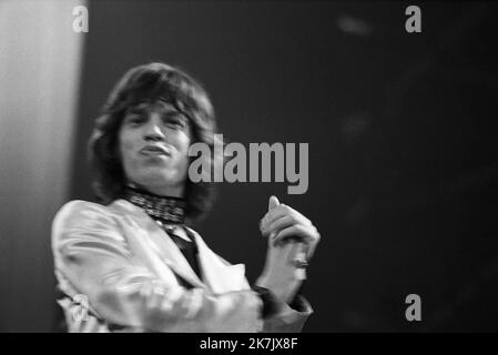 ©Philippe Gras / Le Pictorium/MAXPPP - Paris 24/09/1970 Philippe Gras / Le Pictorium - 24/09/1970 - Frankreich / Ile-de-France / Paris - Concert des Rolling Stones au Palais des Sports a Paris, 1970 / 24/09/1970 - Frankreich / Ile-de-France (Region) / Paris - Rolling Stones Konzert im Palais des Sports in Paris, 1970 Stockfoto