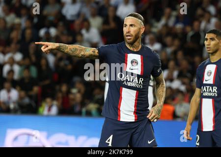 ©PHOTOPQR/LE PARISIEN/Fred Dugit ; Paris ; 06/09/2022 ; Sports Parc des Princes (Paris XVIe), le 06 septembre 2022 Paris Saint Germain-Juventus de Turin Ligue des Champions Marco Ramos Foto LP / Fred Dugit Stockfoto