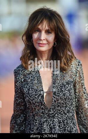 ©Agence Franck Castel/MAXPPP - 20220009 DEAUVILLE, FRANKREICH - SEPTEMBER 10 Anne Parillaud nimmt an der Abschlussfeier des Deauville American Film Festival 48. am 10. September 2022 in Deauville, Frankreich, Teil. Stockfoto