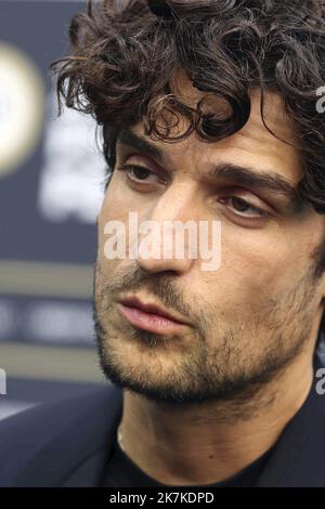 ©Francois Glories/MAXPPP - 23/09/2022 der französische Schauspieler Louis Garrel und der russische Regisseur Kirill Serebrennikov nehmen während des Zurich Film Festivals 18. in der Schweiz an der Fotoschau „L'Innocent“ Teil. September 23 2022. Stockfoto