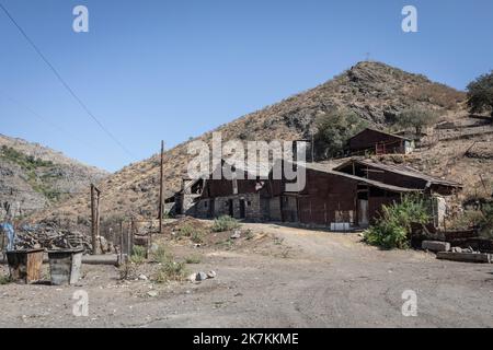 ©Chris Huby / Le Pictorium/MAXPPP - Vorotan 24/09/2022 Chris Huby / Le Pictorium - 24/9/2022 - armenie / syunik / Vorotan - Armenie / Village de Vorotan - Ambiente. / 24/9/2022 - Armenien / syunik / Vorotan - Armenien / Vorotan Village - Atmosphäre. Stockfoto