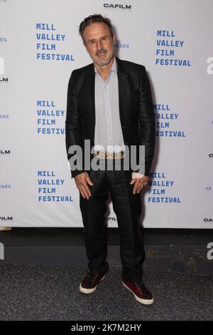 San Rafael, USA. 17. Oktober 2022. David Arquette nimmt am 17. Oktober 2022 an der 25.-jährigen Vorführung von Finn Taylors „Dream with the Fishes“ im Smith Rafael Film Center in San Rafael, Kalifornien, Teil. Foto: Picture Happy Photos/imageSPACE for CFI/Sipa USA Credit: SIPA USA/Alamy Live News Stockfoto
