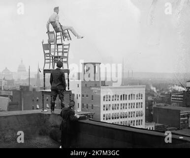 Jammie Reynolds - Amerikanischer Daredevil Stockfoto