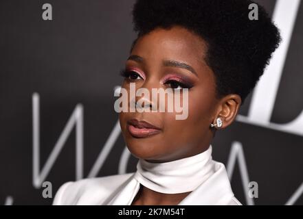 Los Angeles, USA. 17. Oktober 2022. Thuso Mbedu bei der alljährlichen Elle Women in Hollywood-Veranstaltung 29., die am 17. Oktober 2022 im Getty Center in Los Angeles, CA, stattfindet. © OConnor/AFF-USA.com Quelle: AFF/Alamy Live News Stockfoto