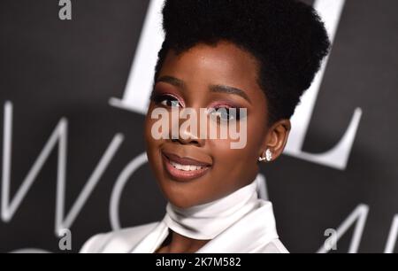 Los Angeles, USA. 17. Oktober 2022. Thuso Mbedu bei der alljährlichen Elle Women in Hollywood-Veranstaltung 29., die am 17. Oktober 2022 im Getty Center in Los Angeles, CA, stattfindet. © OConnor/AFF-USA.com Quelle: AFF/Alamy Live News Stockfoto