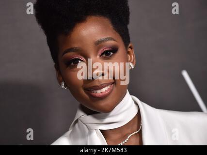 Los Angeles, USA. 17. Oktober 2022. Thuso Mbedu bei der alljährlichen Elle Women in Hollywood-Veranstaltung 29., die am 17. Oktober 2022 im Getty Center in Los Angeles, CA, stattfindet. © OConnor/AFF-USA.com Quelle: AFF/Alamy Live News Stockfoto