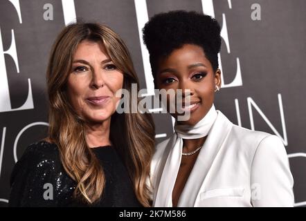 Los Angeles, USA. 17. Oktober 2022. Nina Garcia und Thuso Mbedu kommen zur alljährlichen Elle Women in Hollywood-Veranstaltung 29., die am 17. Oktober 2022 im Getty Center in Los Angeles, CA, stattfindet. © OConnor/AFF-USA.com Quelle: AFF/Alamy Live News Stockfoto