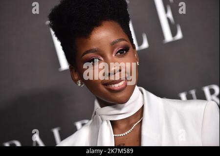 Los Angeles, USA. 17. Oktober 2022. Thuso Mbedu bei der alljährlichen Elle Women in Hollywood-Veranstaltung 29., die am 17. Oktober 2022 im Getty Center in Los Angeles, CA, stattfindet. © OConnor/AFF-USA.com Quelle: AFF/Alamy Live News Stockfoto