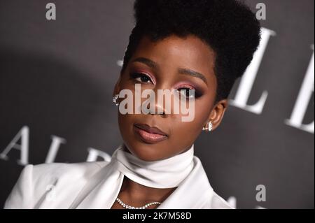 Los Angeles, USA. 17. Oktober 2022. Thuso Mbedu bei der alljährlichen Elle Women in Hollywood-Veranstaltung 29., die am 17. Oktober 2022 im Getty Center in Los Angeles, CA, stattfindet. © OConnor/AFF-USA.com Quelle: AFF/Alamy Live News Stockfoto